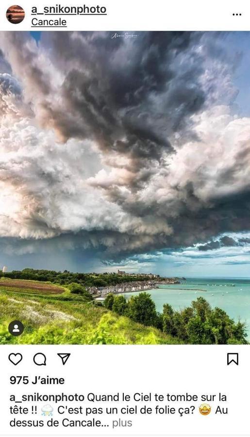 Belle Brise Daire Cancale Dış mekan fotoğraf