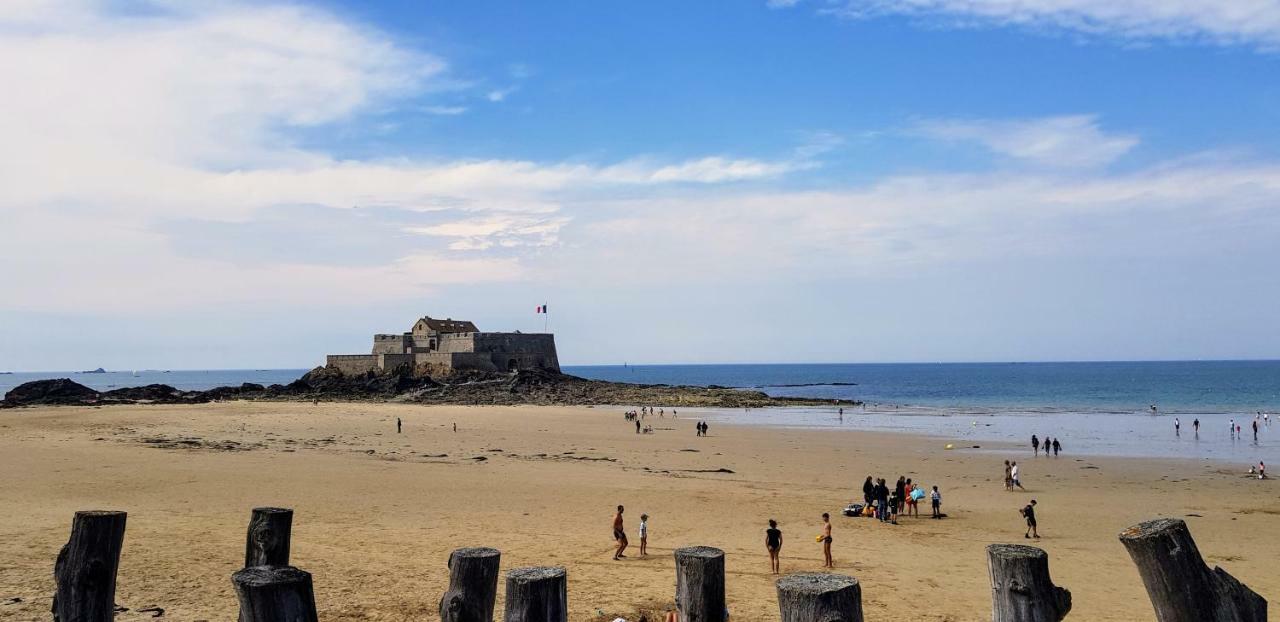 Belle Brise Daire Cancale Dış mekan fotoğraf